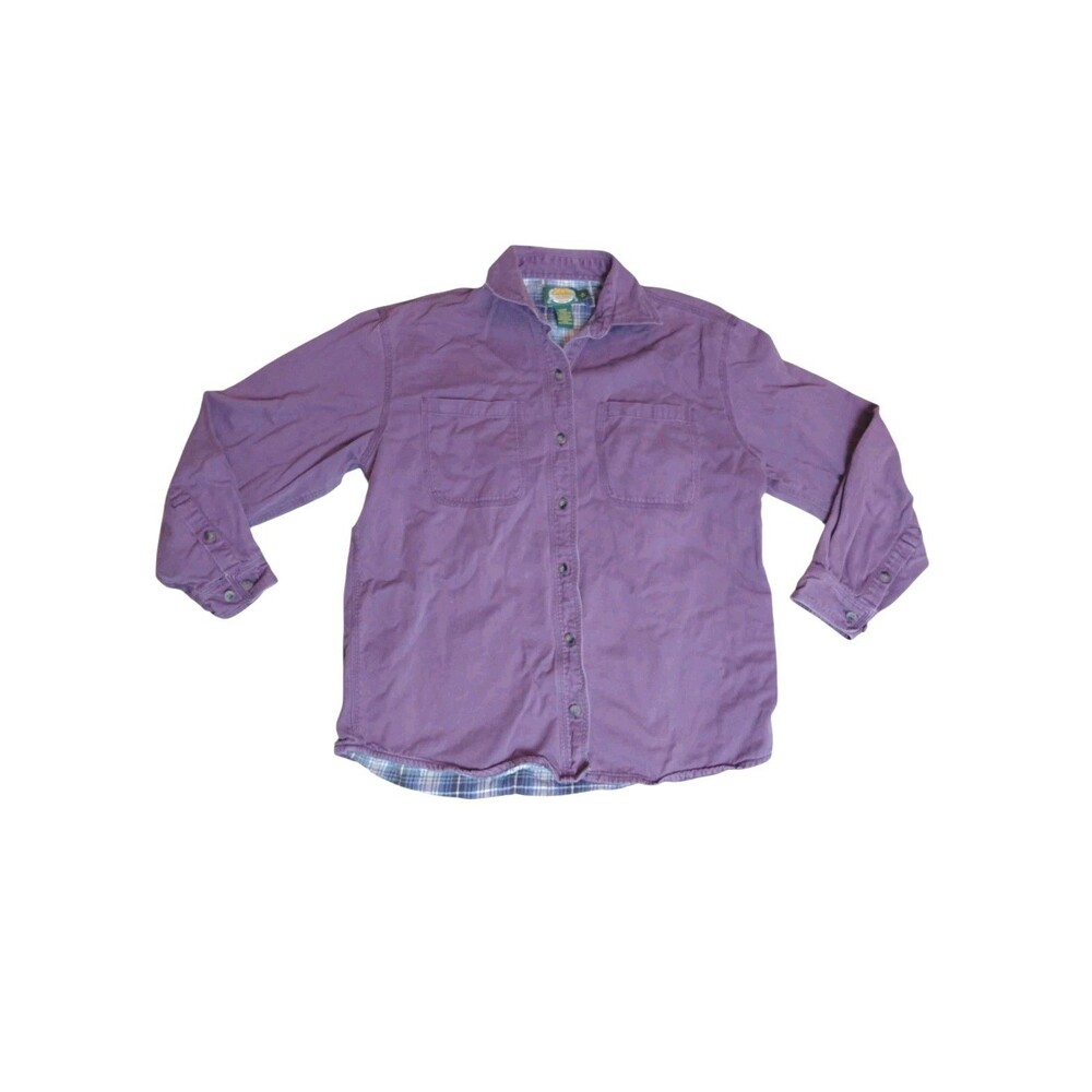 Cabelas Purple Plaid Lining Womens Med Shacket Worlds Foremost Outfitters Read